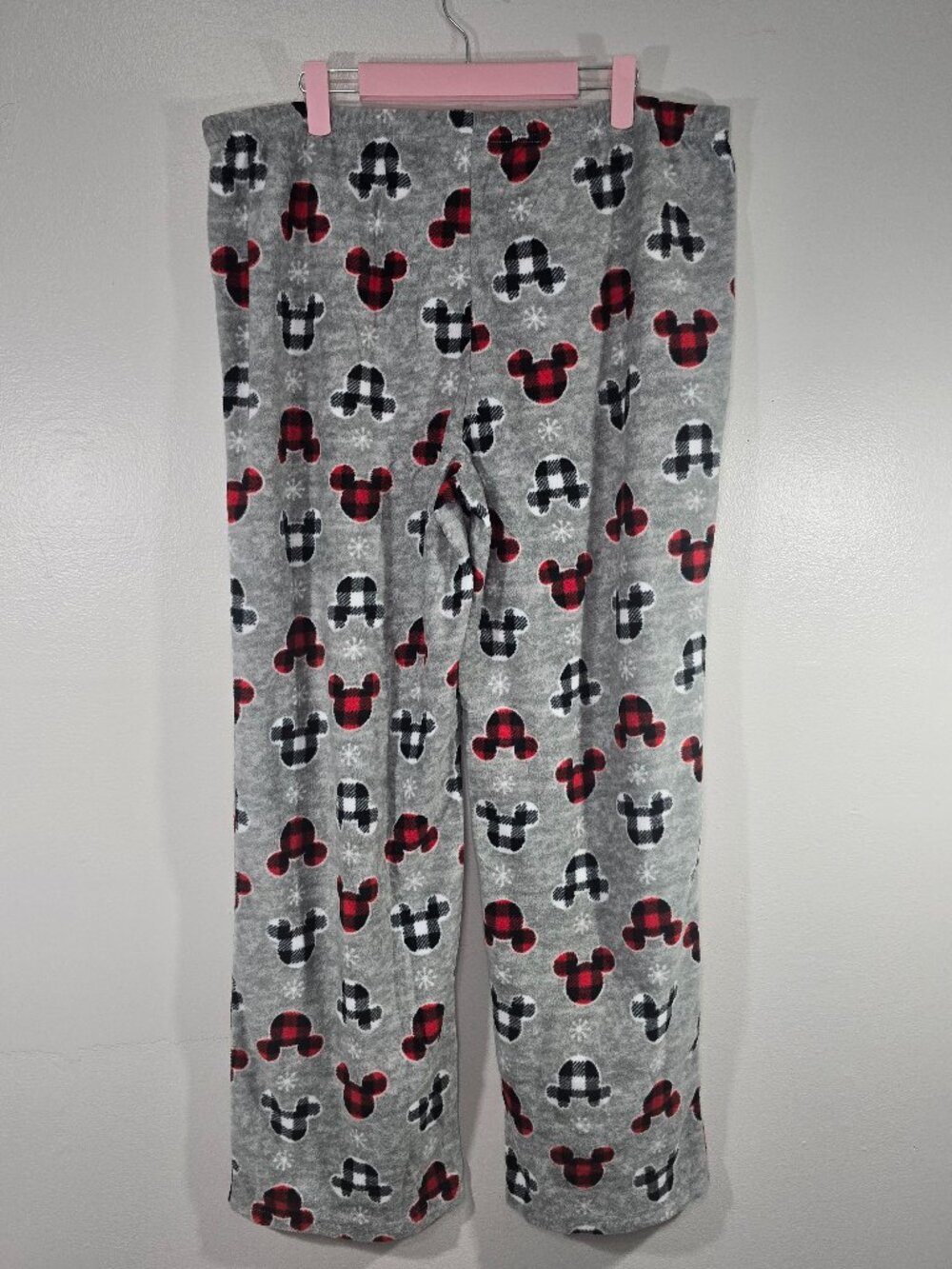 NWOT Disney Mickey Mouse Holiday fleece pajama pants - Size XL - Picture 6 of 6